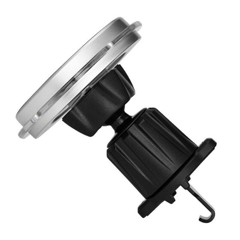 Автомобильный магнитный держатель Brevia AirVent Ultra MagRING для телефона на дефлектор Crystal (48020) - Зображення 2