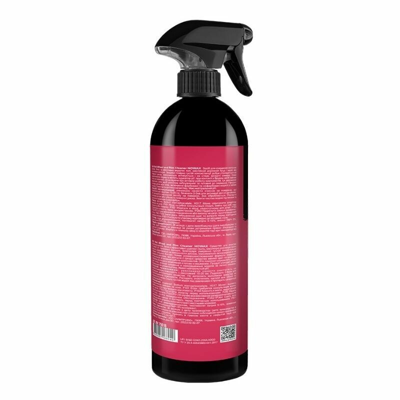 Средство для очищения колесных дисков с индикатором NOWAX Volt Wheel Rim Cleaner 750 мл 20 шт ящик (NX75016) - Зображення 2