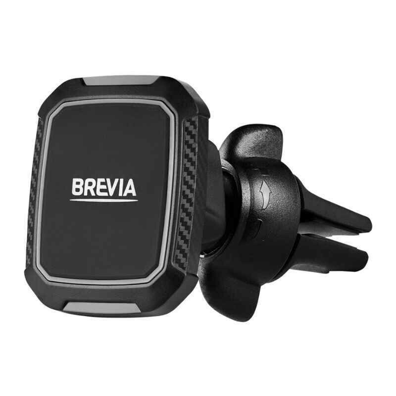 Магнитный автодержатель Brevia AirClip MagSlim для смартфона на вентиляционную решётку автомобиля (48300)