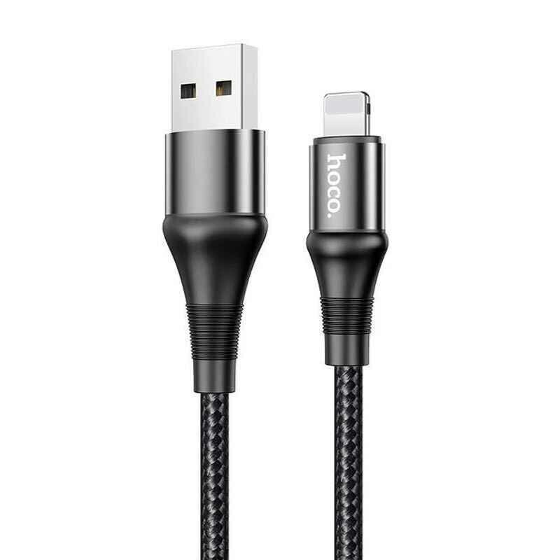 Кабель для зарядки и передачи данных Hoco Lightning X50 1м 2.4A высокого качества (X50-i)