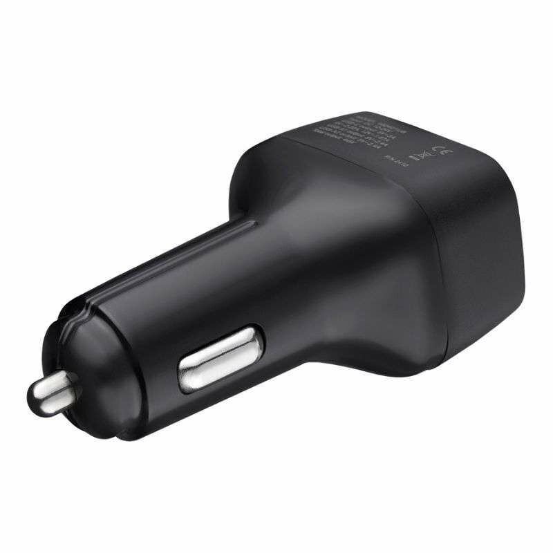 Зарядное устройство для авто BREVIA ePower TriDrive 42W 3хUSB-A черный (46042TUB) - Зображення 3