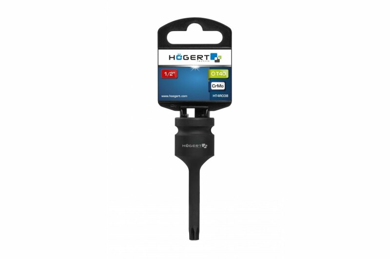 Головка торцевая ударная Torx 1/2", T40 (HT4R038) - Зображення 2