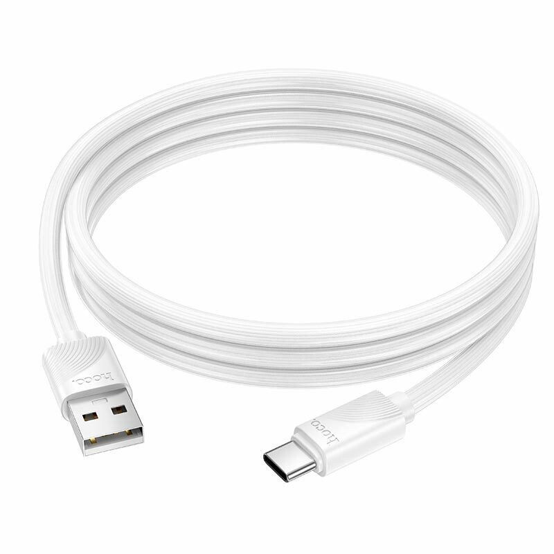 Зарядный и синхронизирующий кабель Type-C 1м 3A белый Hoco X70 (X70-t/white) - Изображение 3