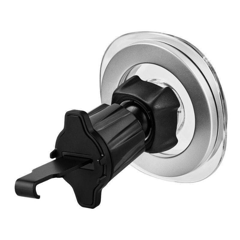 Автомобильный магнитный держатель Brevia AirVent Ultra MagRING для телефона на дефлектор Crystal (48020) - Зображення 4