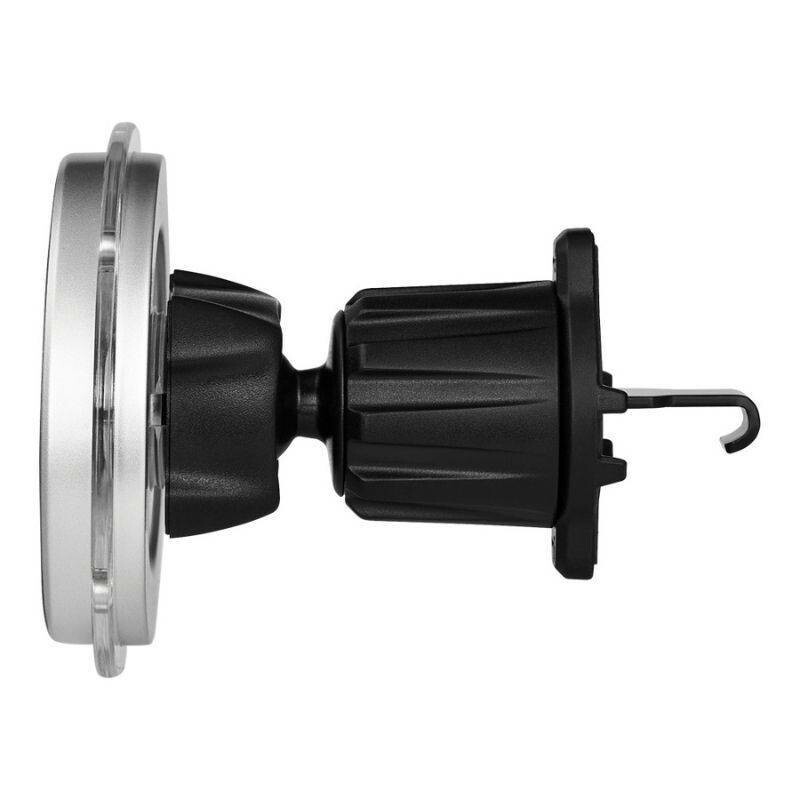 Автомобильный магнитный держатель Brevia AirVent Ultra MagRING для телефона на дефлектор Crystal (48020) - Зображення 3