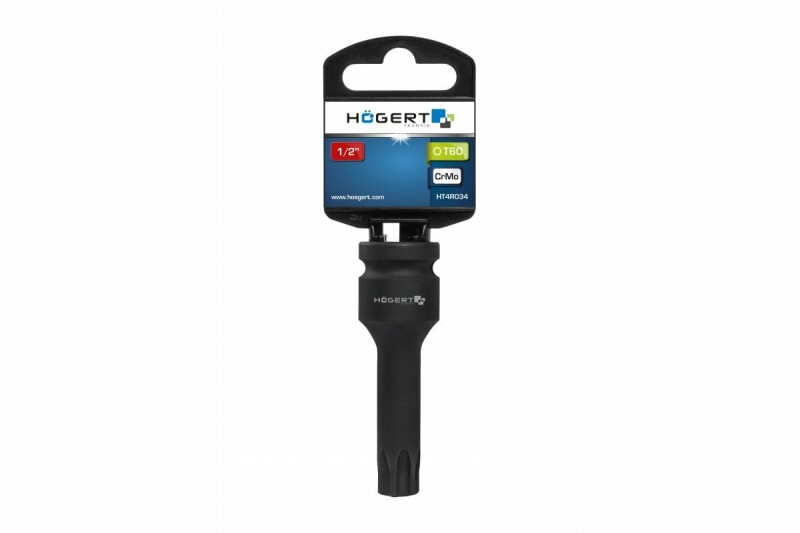 Головка торцевая ударная Torx 1/2", T60 (HT4R034) - Зображення 2