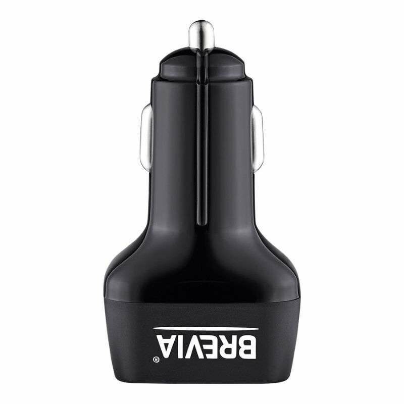 Зарядное устройство для авто BREVIA ePower TriDrive 44W 1xUSB-C 2xUSB-A черный (46044DUCB) - Изображение 2