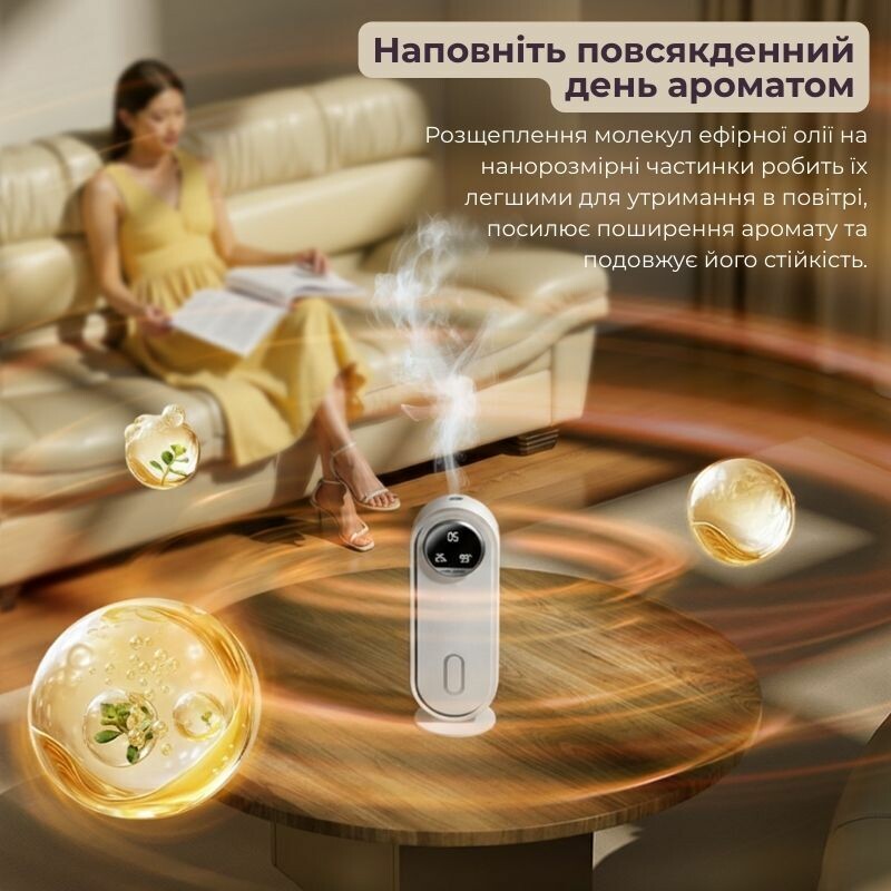 Аромадиффузор для дома автоматический аккумуляторный (XXJ-S1PRO) - Зображення 4