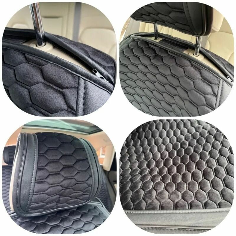 Накидки на передние сиденья Gearo Gran Lusso Prestige (GE0710BK-F) - Изображение 6