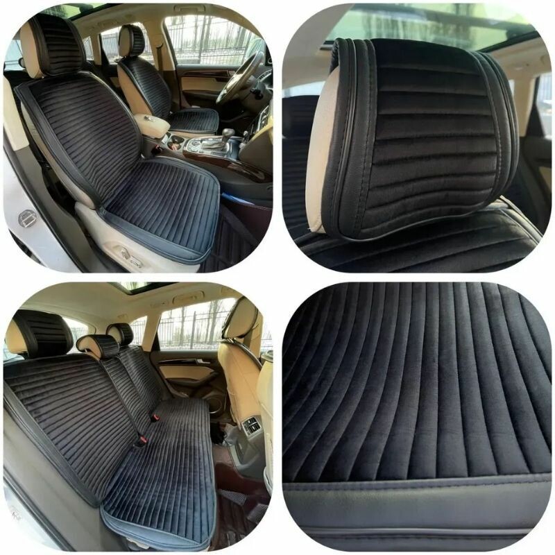 Накидки на сиденья 2 шт Gearo Gran Lusso Eleganza (GE0711BK-F) - Изображение 2