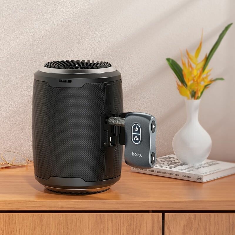 Автомобильный Bluetooth AUX ресивер Hoco E73 Tour BT 5.0 с TF (E73) - Изображение 6