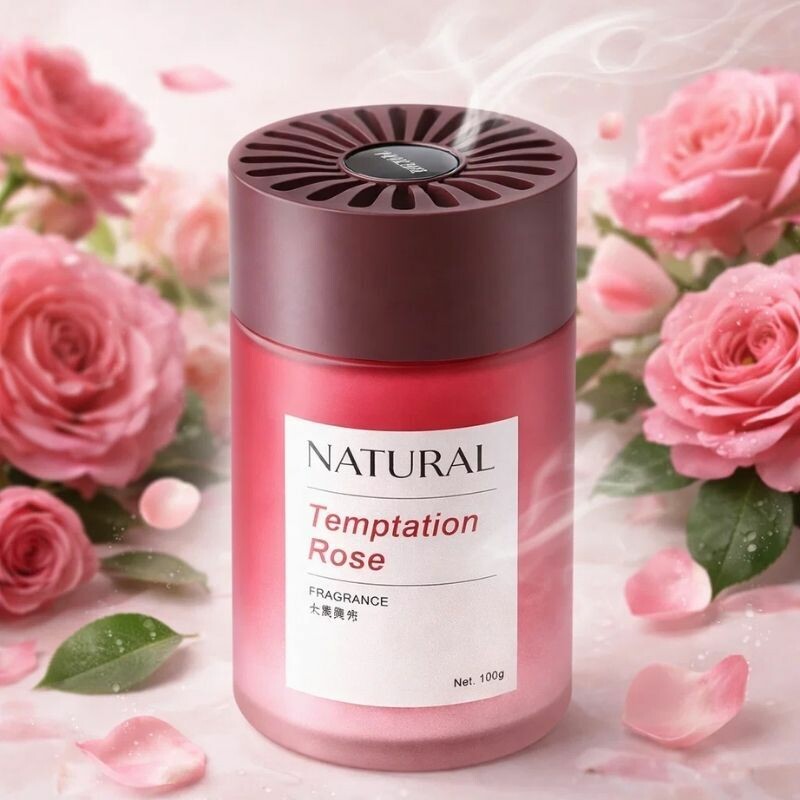 Ароматизатор в машину Natural пахучка с запахом Rose (XX-008-2)