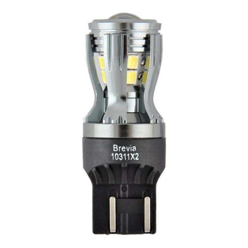 LED автолампы Brevia PowerPro W21/5W 350Lm 12/24V CANbus 2шт (10311X2) - Зображення 2