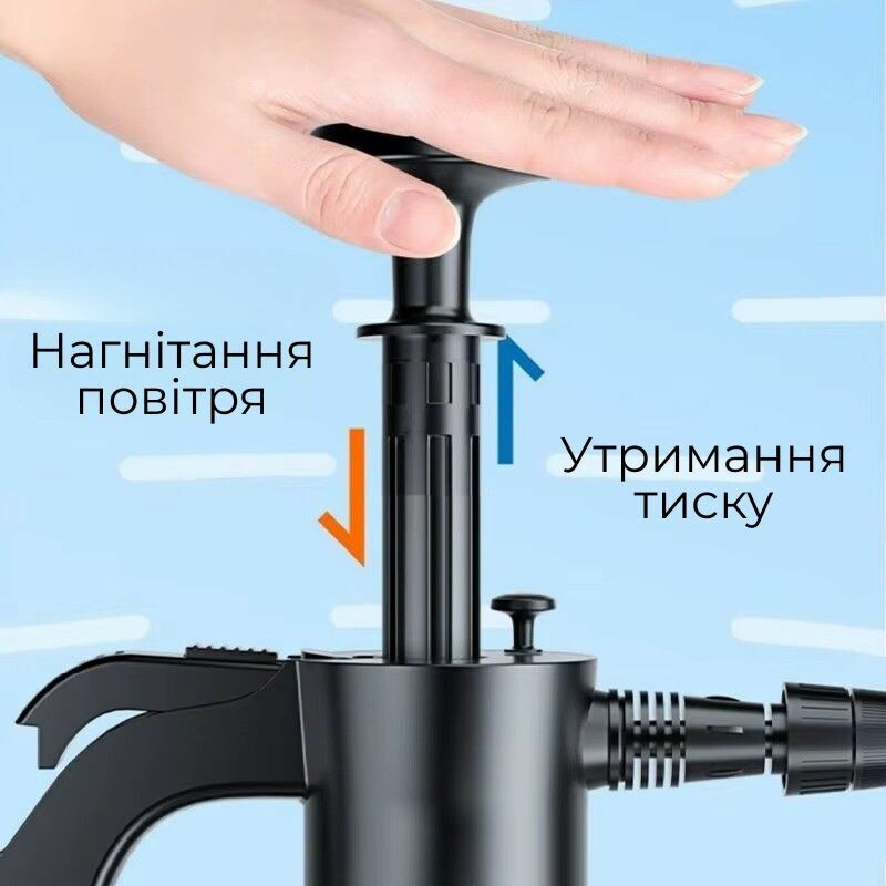Распылитель помповый 2л Gearo для мойки авто (GE5101) - Изображение 3