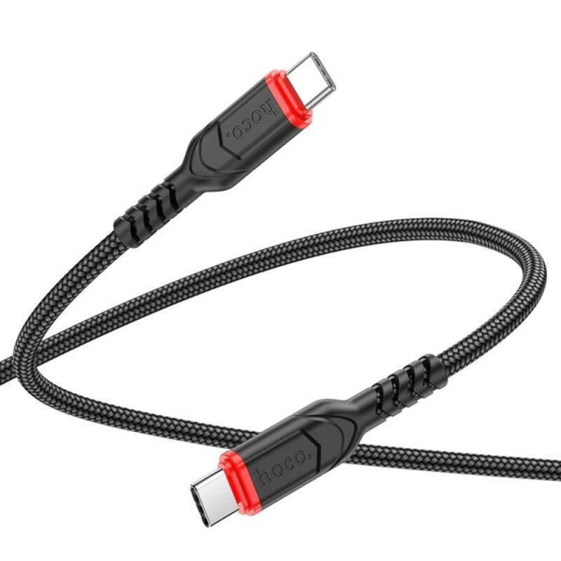 Кабель для зарядки и синхронизации Type-C to Type-C 3м 3A HOCO X59 (X59-t/t) - Зображення 3