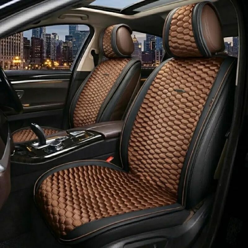 Накидки на сиденья 2 шт Gearo Gran Lusso Prestige (GE0710BN-F) - Изображение 8