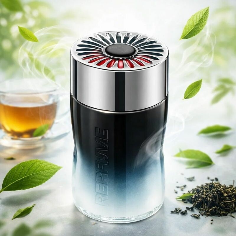 Ароматизатор в машину Parfume пахучка на панель приборов с запахом Tea (XX-007-4)