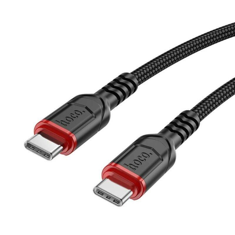 Кабель для зарядки и синхронизации Type-C to Type-C 3м 3A HOCO X59 (X59-t/t) - Зображення 1
