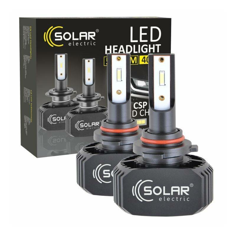 Светодиодные лампы НB3 для авто SOLAR Led автолампы 6000K 5000Lm (8205)