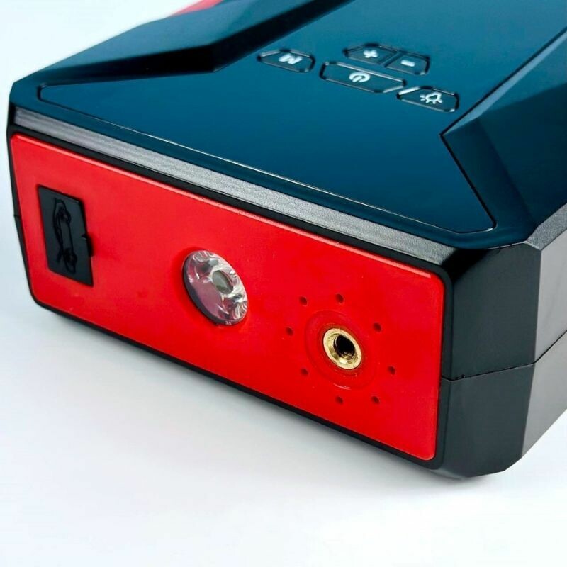 Бустер для авто Jump Starter J16 600-1800А 39800mAh с компрессором, Power Bank, LED-фонарём и USB + Type-C (J16) - Изображение 5