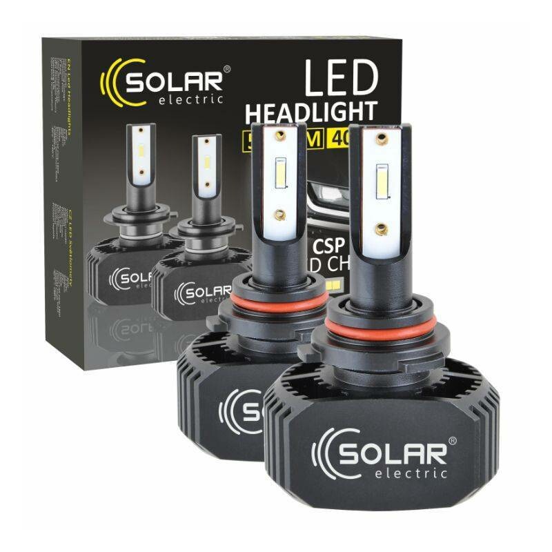 Светодиодные лампы НB4 для авто SOLAR Led автолампы 6000K 5000Lm (8206)