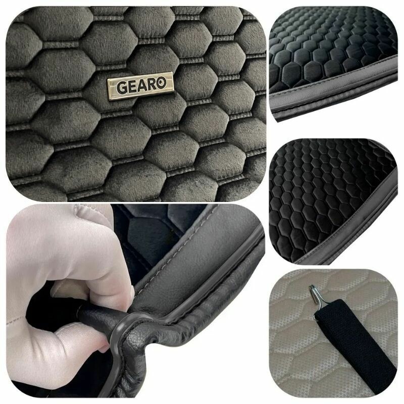 Накидки на передние сиденья Gearo Gran Lusso Prestige (GE0710BK-F) - Изображение 2