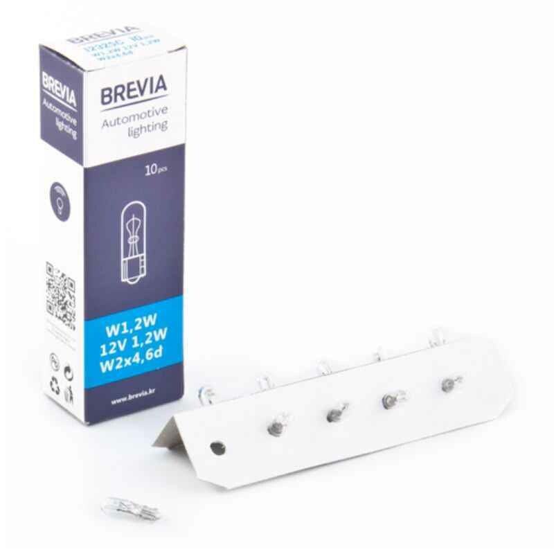 Галогенные лампы Brevia W1.2W 24V набор 10 штук в упаковке (24325C)
