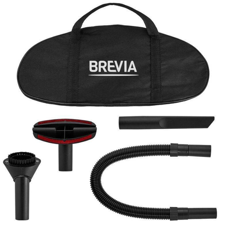 Пылесос автомобильный Brevia 150Вт 4.5кПа 12V от прикуривателя черный (30100CB) - Зображення 6