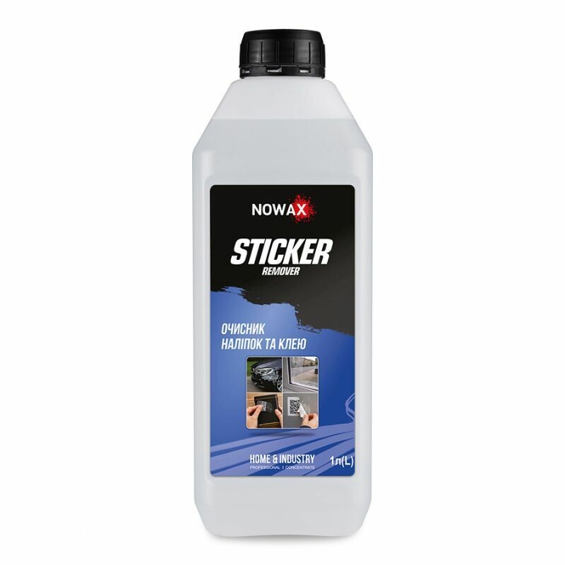 Очиститель наклеек и клея NOWAX Sticker Remover 1л (NX01196)