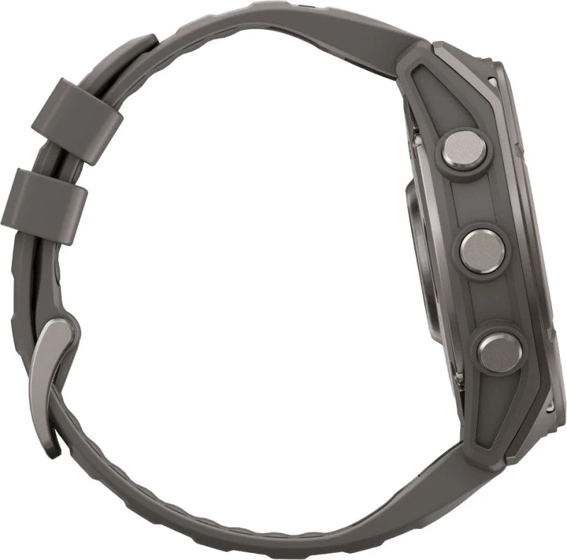 Смарт-часы Garmin Fenix 9 51mm Titanium with Pebble Gray Silicone Band (010-04763-00/01) - Изображение 4