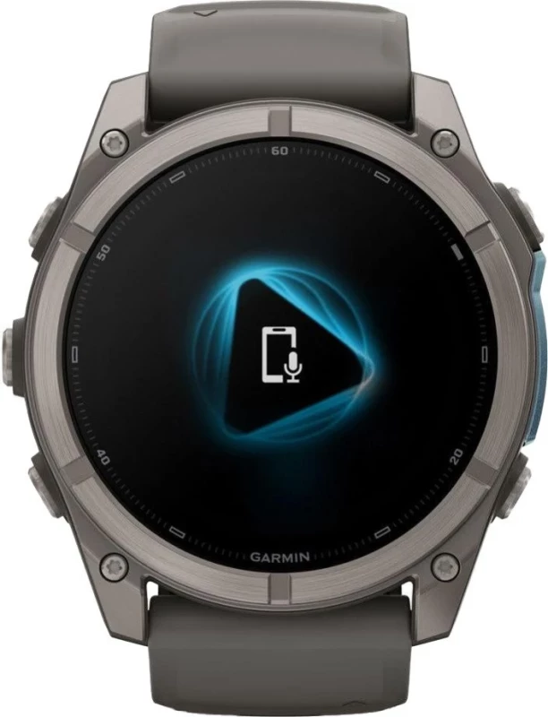 Смарт-часы Garmin Fenix 9 51mm Titanium with Pebble Gray Silicone Band (010-04763-00/01) - Изображение 5