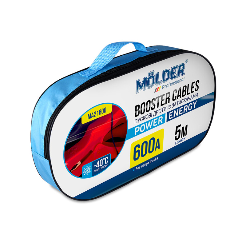 Пусковые провода 600A 5м Molder (MA21600) - Зображення 5