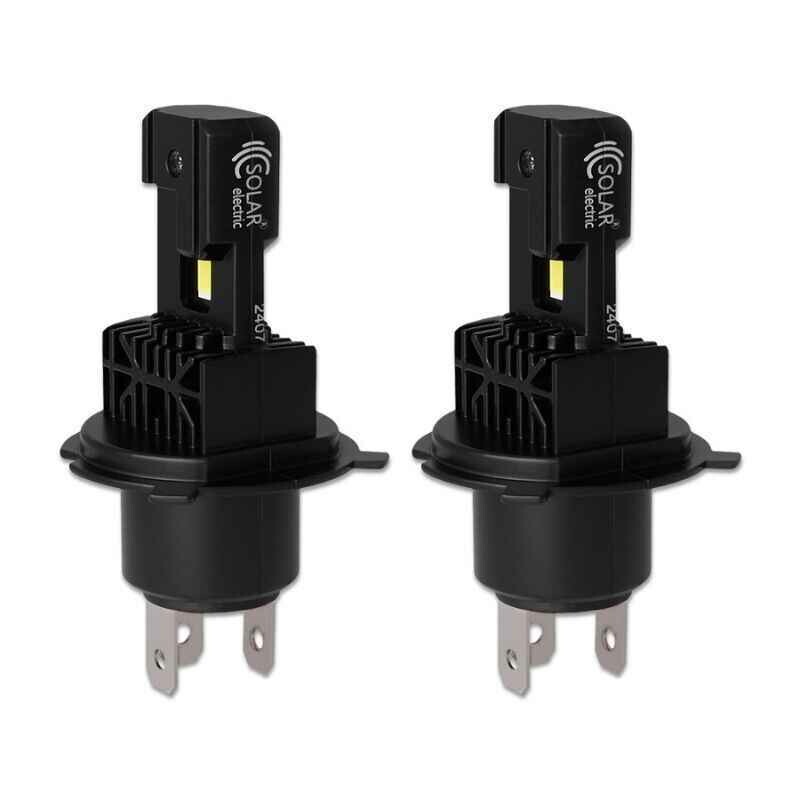 Автолампы LED H4 Solar 12V 24V 30W 3000Lm 6500K CSP3570 светодиодные 2шт для авто (8404S2) - Зображення 1