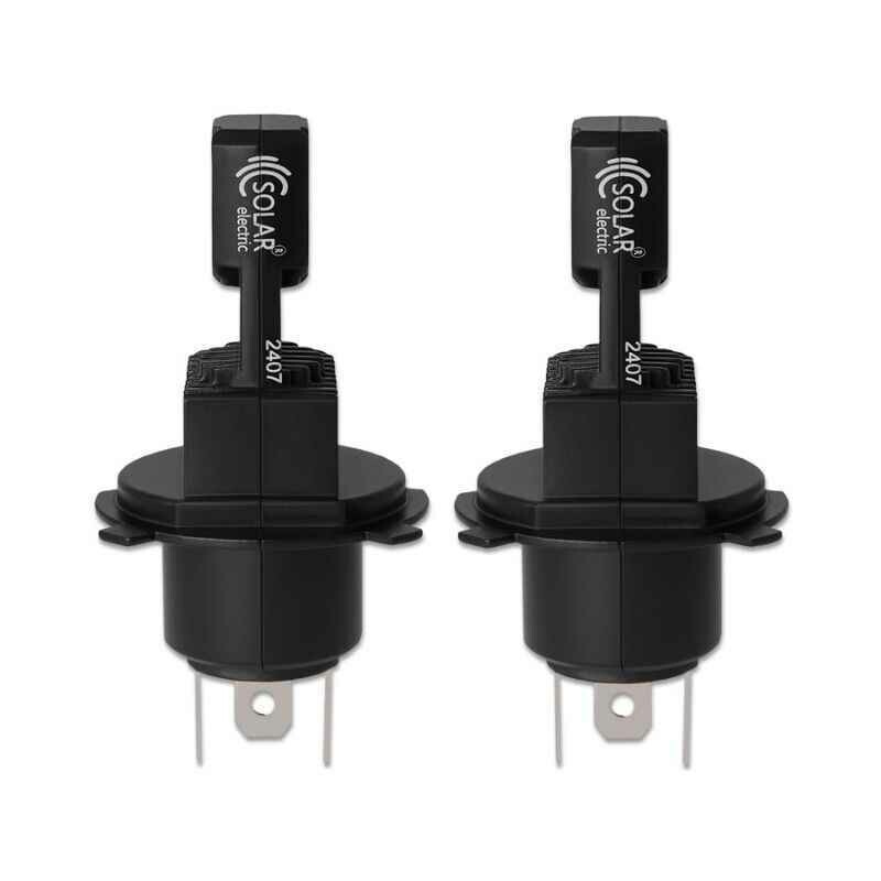 Автолампы LED H4 Solar 12V 24V 30W 3000Lm 6500K CSP3570 светодиодные 2шт для авто (8404S2) - Зображення 2
