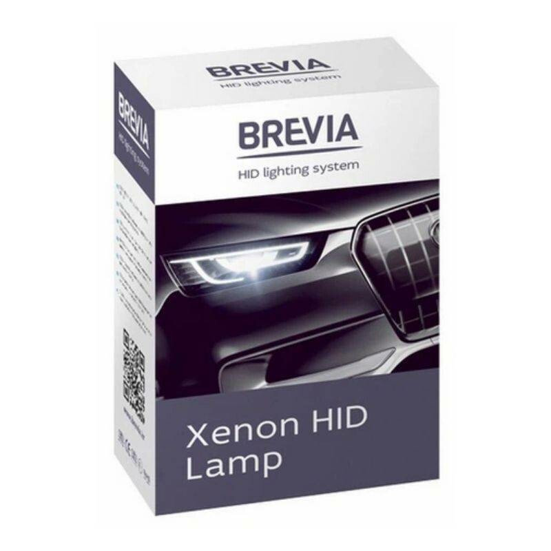 Ксеноновая лампа HB3 с температурой 5000K Brevia комплект 2 штуки (12550) - Зображення 2