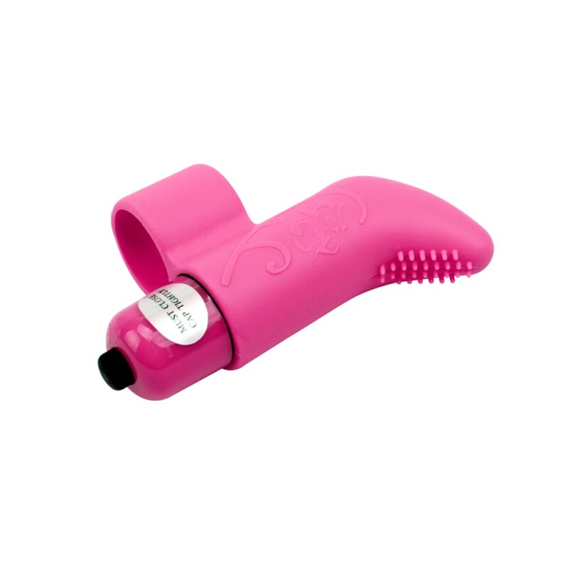 Вібратор на палець Chisa MisSweet Finger Vibe рельєфний, рожевий, 7.4 х 4.1 см - Зображення 2