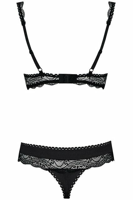 Комплект еротичний з відкритим бюстом, L / XL - Зображення 2