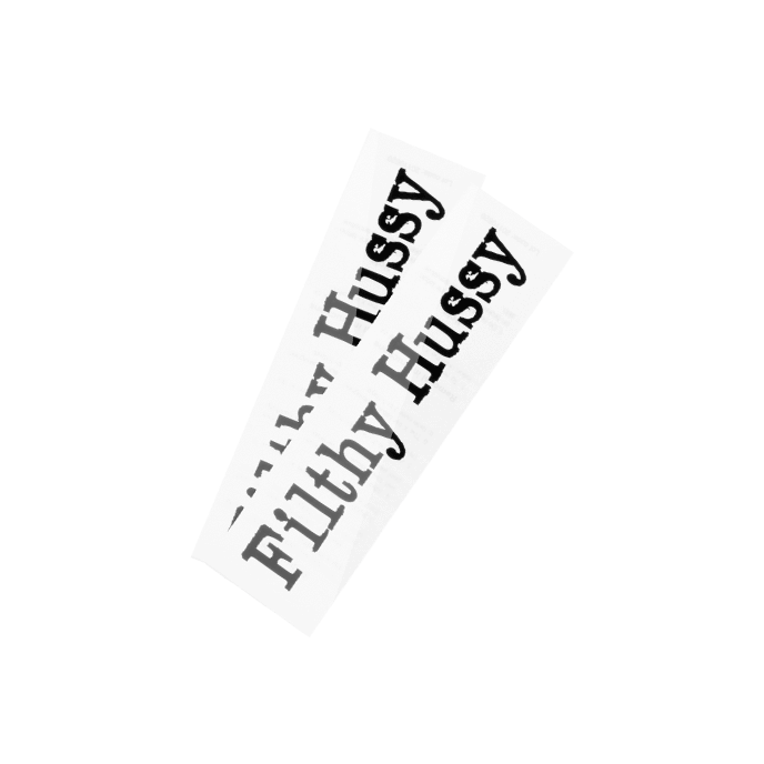 Тату чорна TATTOOS Filthy Hussy - Зображення 1