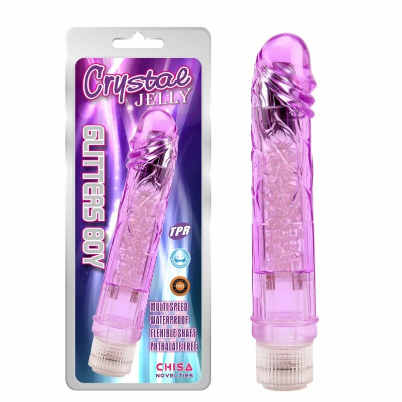 Вібратор прозорий Crystal Jellie - Зображення 3