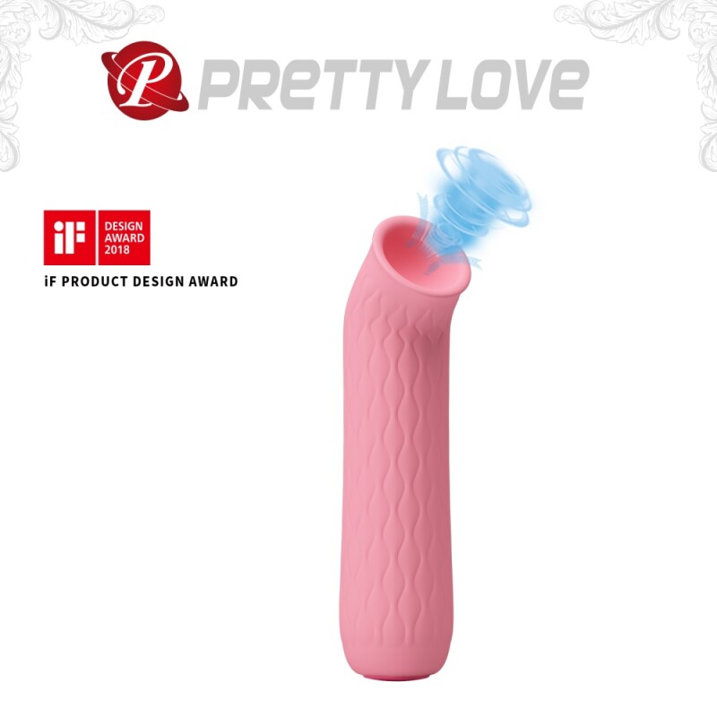 Вакуумний стимулятор Pretty Love Ford рожевий, 11.6 х 2.7 см - Зображення 1