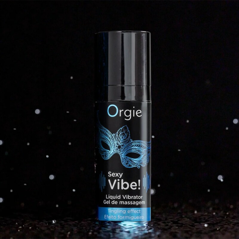 Рідкий вібратор для інтимних зон Orgie Sexy Vibe! Liquid Vibrator, 15 мл - Изображение 4