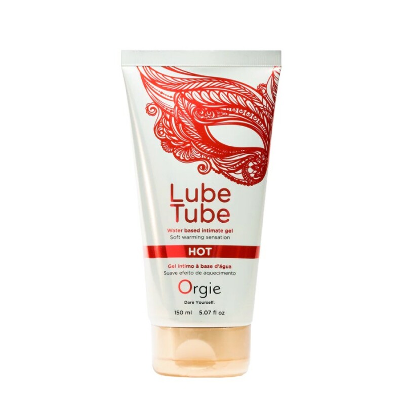 Лубрикант зігріваючий Orgie Lube Tube HOT на водній основі, 150 мл - Зображення 2