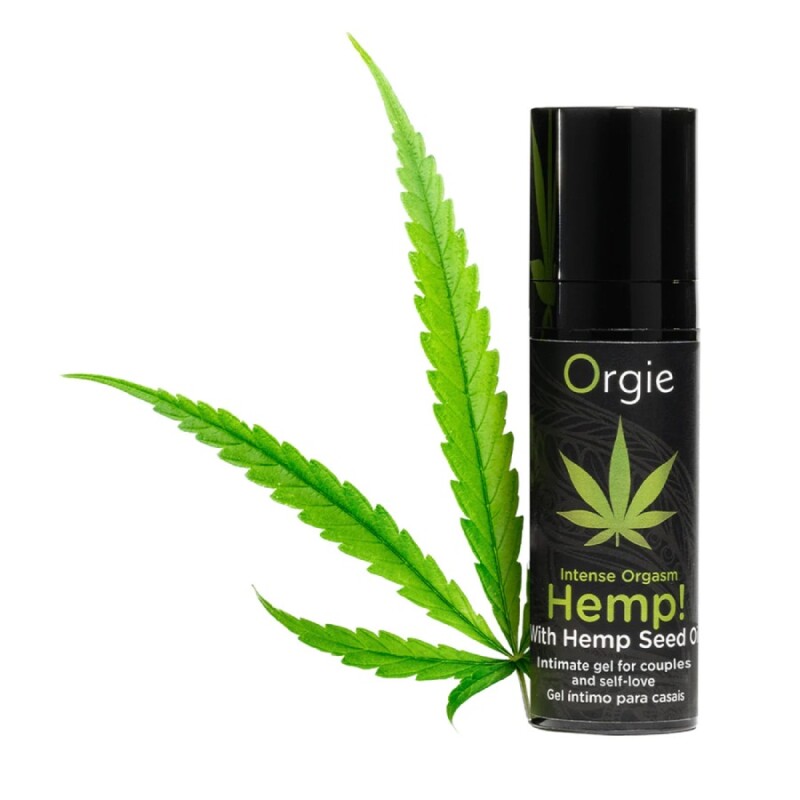 Підсилювач оргазму Orgie Intense Orgasm Hemp з олією канабіса, 15 мл - Зображення 1