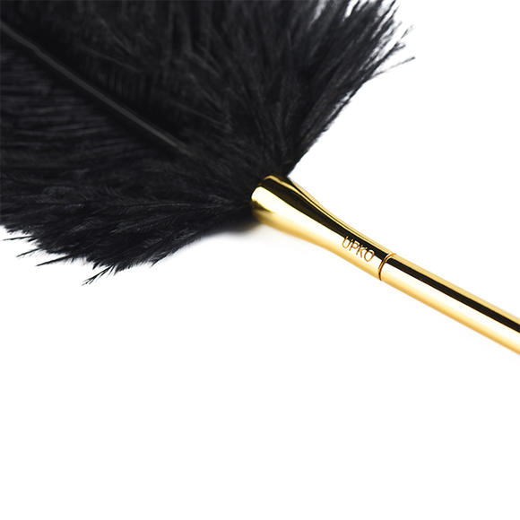 Перо Premium Feather Tickler UPKO з позолоченою ручкою - Зображення 4