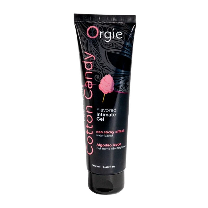 Їстівний лубрикант Orgie Lube Tube зі смаком цукрової вати, 100 мл - Зображення 3