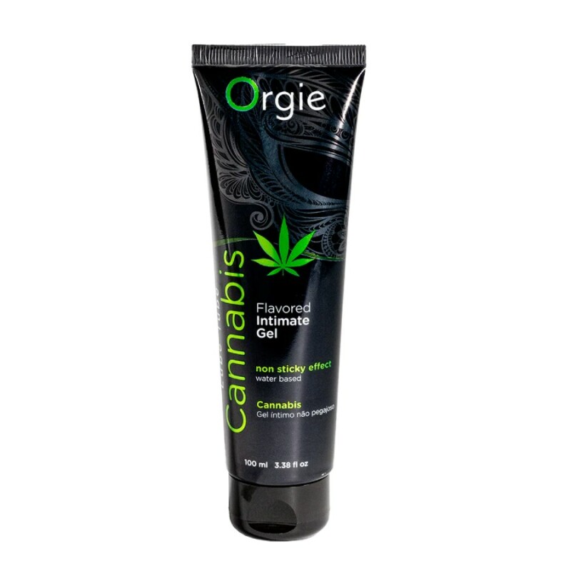 Їстівний лубрикант Orgie Lube Tube зі смаком канабісу, 100 мл - Зображення 3
