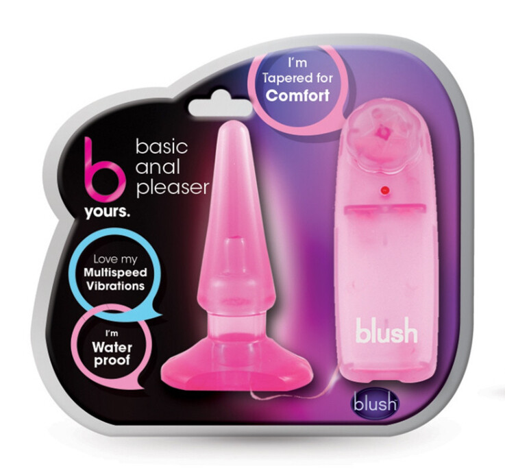 Анальна пробка з вібрацією B YOURS BASIC ANAL PLEASER - Зображення 3