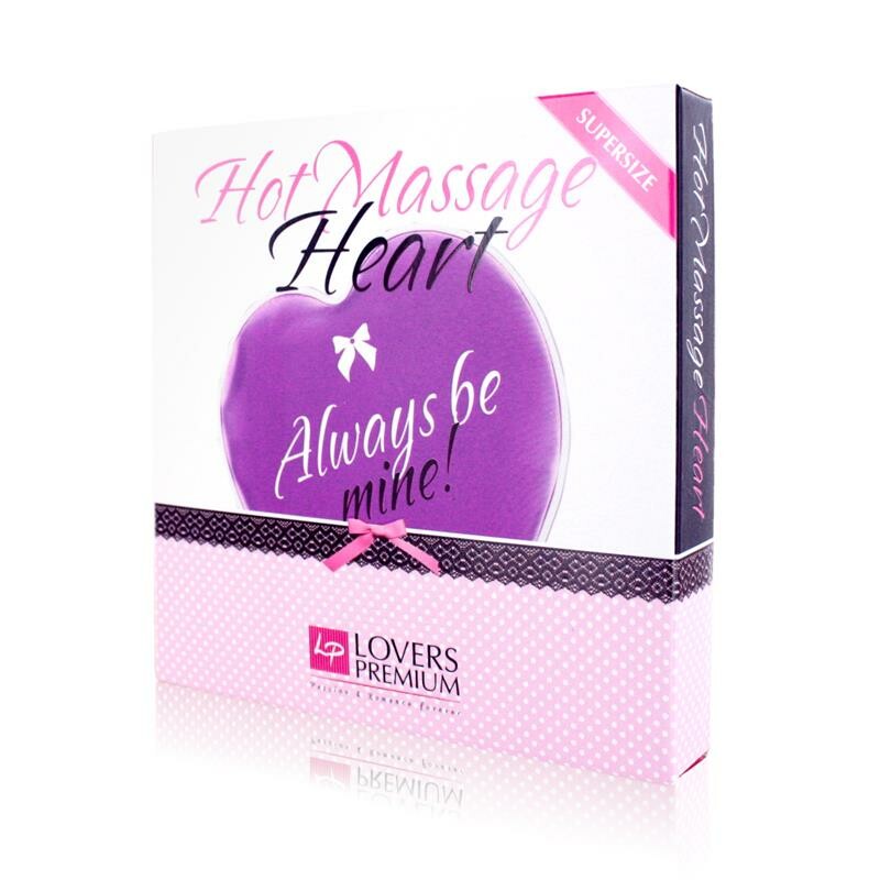Гаряче серце для масажу Loverspremium Hot Massage Heart XL BE MINE - Зображення 3