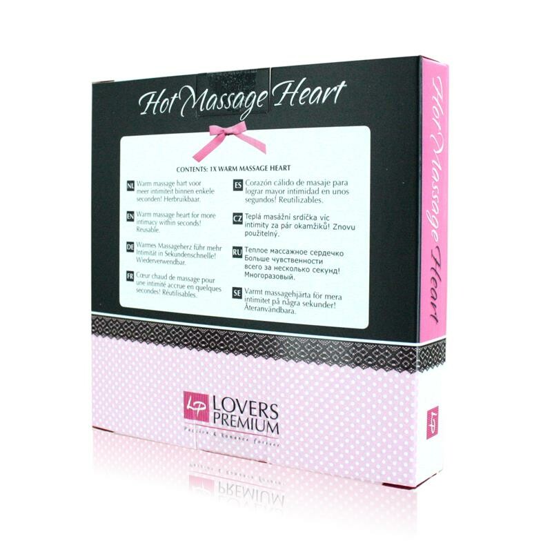 Гаряче серце для масажу Loverspremium Hot Massage Heart XL BE MINE