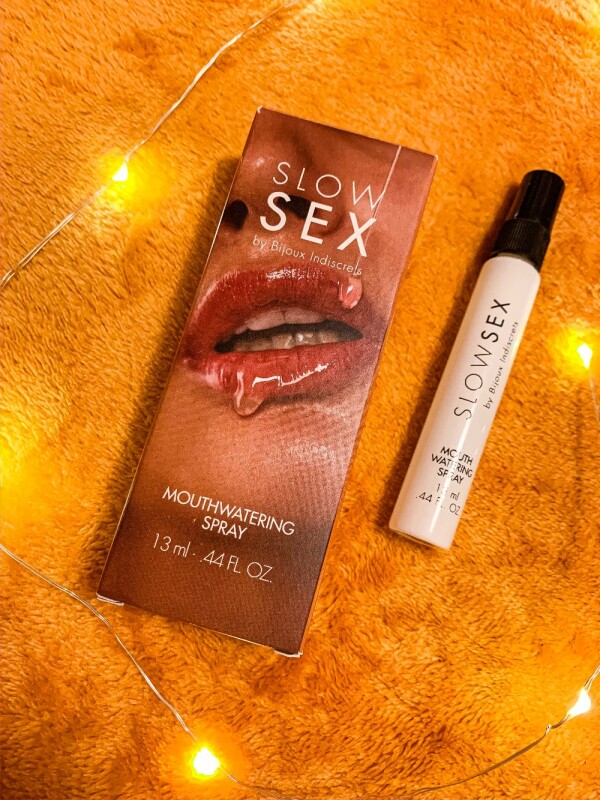 Спрей для посилення слиновиділення на водній основі MOUTHWATERING SPRAY Slow Sex by Bijoux Indiscrets, 13 мл - Зображення 6